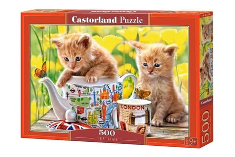 ⁨Puzzle 500 Czas na herbatę CASTOR⁩ w sklepie Wasserman.eu