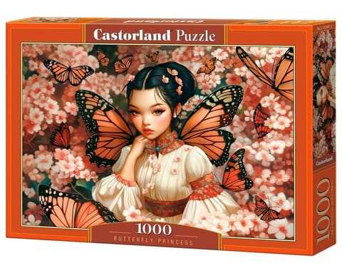⁨Puzzle 1000 Butterfly Princess CASTOR⁩ w sklepie Wasserman.eu