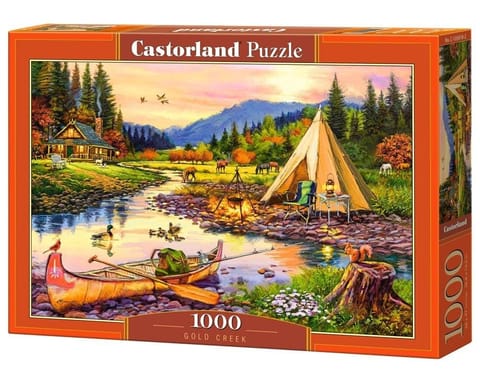 ⁨Puzzle 1000 Gold Creek CASTOR⁩ w sklepie Wasserman.eu