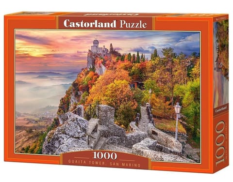 ⁨Puzzle 1000 Guaita Tower, San Marino CASTOR⁩ w sklepie Wasserman.eu