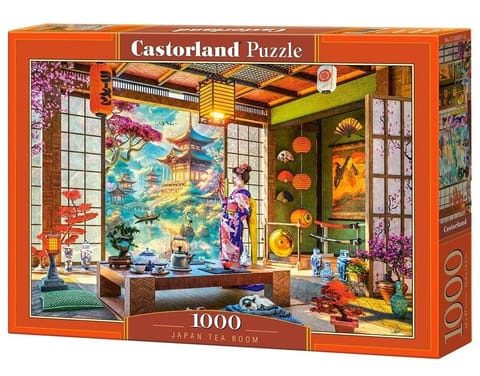 ⁨Puzzle 1000 Japan Tea Room CASTOR⁩ w sklepie Wasserman.eu