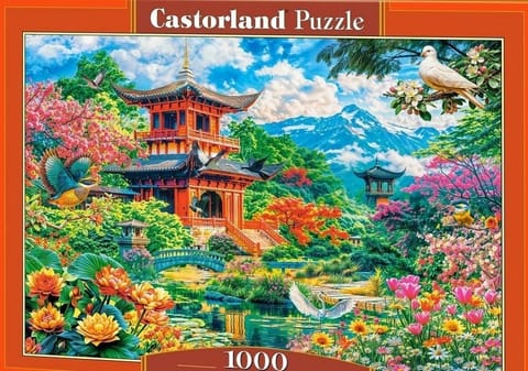 ⁨Puzzle 1000 Spring Garden of Harmony CASTOR⁩ w sklepie Wasserman.eu