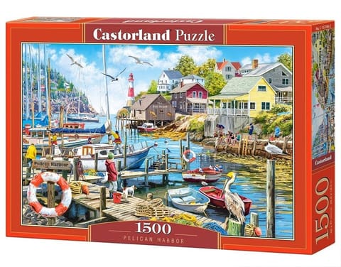 ⁨Puzzle 1500 Pelican Harbor CASTOR⁩ w sklepie Wasserman.eu