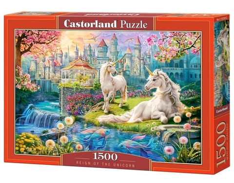 ⁨Puzzle 1500 Reign Of The Unicorn CASTOR⁩ w sklepie Wasserman.eu