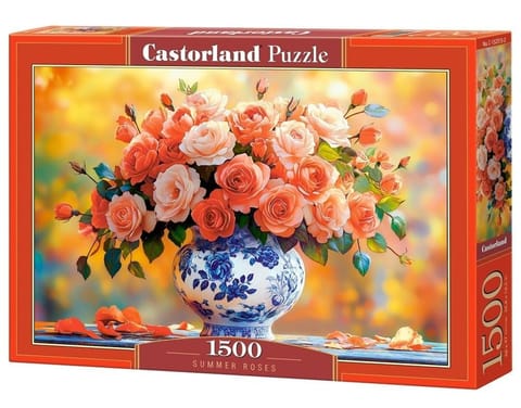 ⁨Puzzle 1500 Summer Roses CASTOR⁩ w sklepie Wasserman.eu