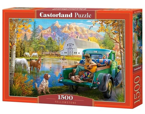 ⁨Puzzle 1500 Yellowstone CASTOR⁩ w sklepie Wasserman.eu