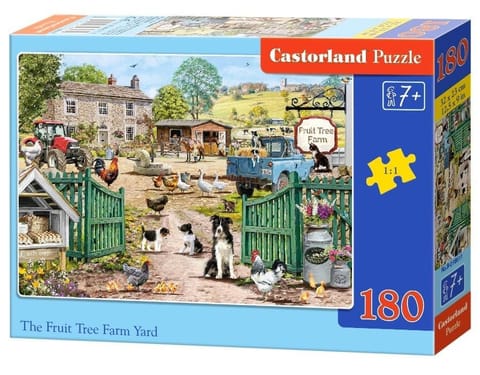⁨Puzzle 180 The Fruit Tree Farm Yard CASTOR⁩ w sklepie Wasserman.eu