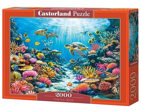 ⁨Puzzle 2000 Turtle Reef⁩ w sklepie Wasserman.eu