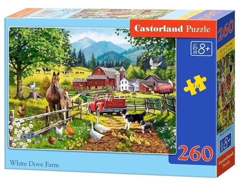 ⁨Puzzle 260 White Dove Farm CASTOR⁩ w sklepie Wasserman.eu