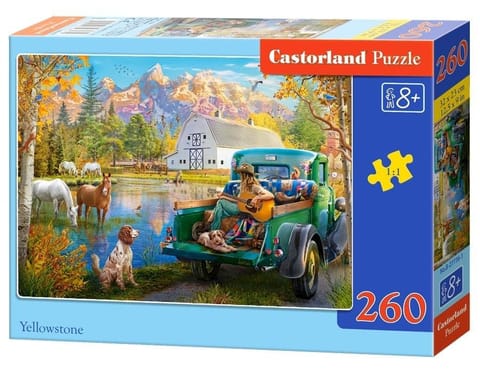 ⁨Puzzle 260 Yellowstone CASTOR⁩ w sklepie Wasserman.eu