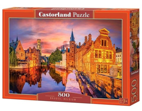 ⁨Puzzle 500 Bruges, Belgium CASTOR⁩ w sklepie Wasserman.eu