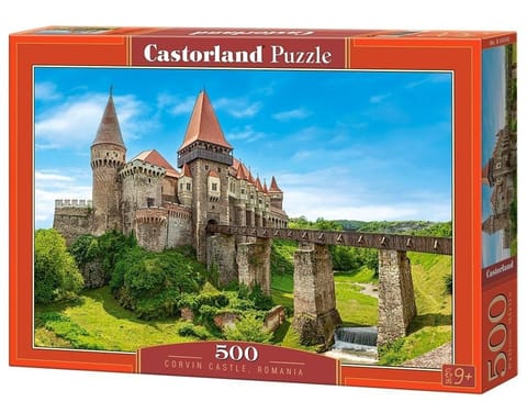 ⁨Puzzle 500 Corvin Castle, Romania⁩ w sklepie Wasserman.eu