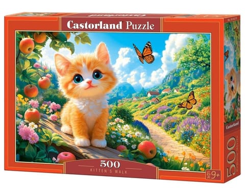 ⁨Puzzle 500 Kitten's Walk CASTOR⁩ w sklepie Wasserman.eu