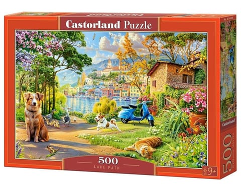 ⁨Puzzle 500 Lake Path CASTOR⁩ w sklepie Wasserman.eu