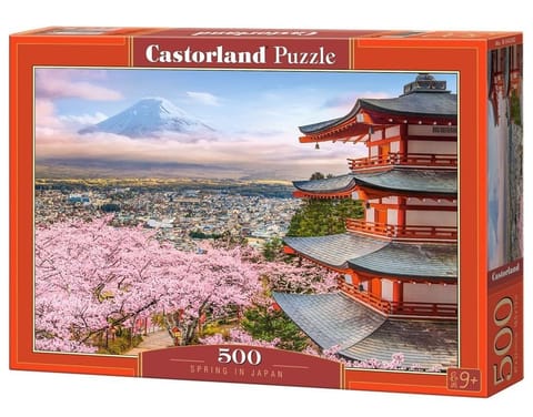 ⁨Puzzle 500 Spring in Japan CASTOR⁩ w sklepie Wasserman.eu