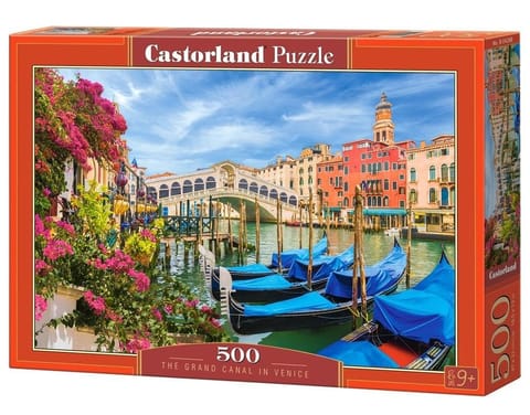 ⁨Puzzle 500 The Grand Canal in Venice CASTOR⁩ w sklepie Wasserman.eu