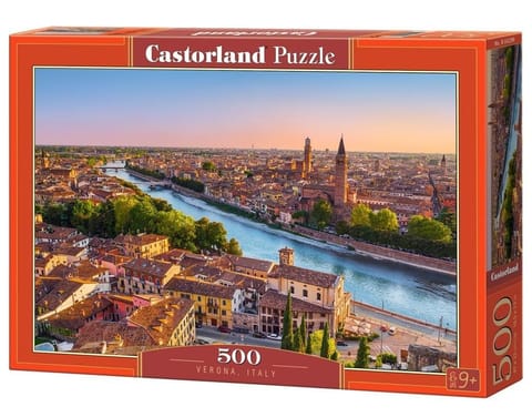⁨Puzzle 500 Verona Italy CASTOR⁩ w sklepie Wasserman.eu