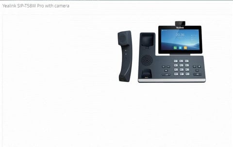 ⁨Yealink SIP-T58W Pro with camera VoIP⁩ w sklepie Wasserman.eu