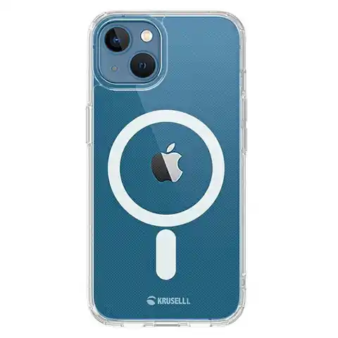 ⁨Krusell Magnetic iPhone 13 mini 5.4" Clear Cover Transparent 62423⁩ at Wasserman.eu