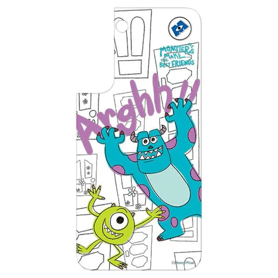 ⁨Samsung GP-TOS906HIAGW Frame Cover for Galaxy S22+ Disney Monsters white/white⁩ at Wasserman.eu