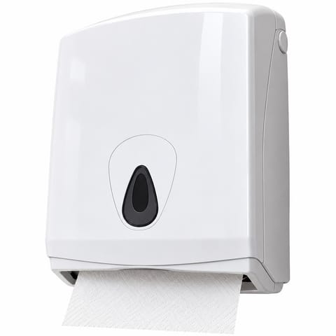 ⁨PODAJNIK DOZOWNIK RĘCZNIKÓW PAPIEROWYCH ZZ ŚCIENNY 40cm POJEMNIK RĘCZNIKÓW⁩ w sklepie Wasserman.eu