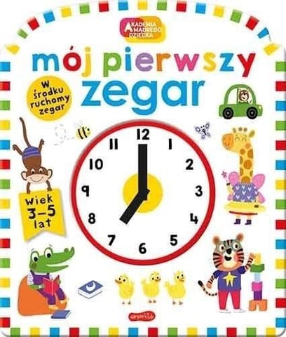 ⁨Akademia mądrego dziecka. Mój pierwszy zegar⁩ w sklepie Wasserman.eu