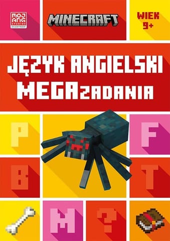 ⁨Book Minecraft. English Megatasks 9+⁩ at Wasserman.eu