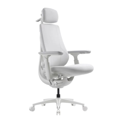 ⁨Krzesło ergonomiczne LiberNovo Maxis Pro (białe)⁩ w sklepie Wasserman.eu