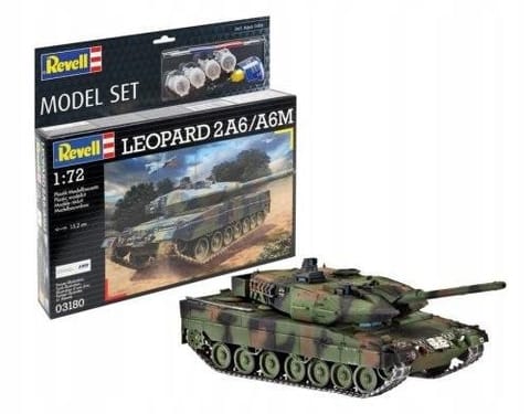 ⁨Leopard 2A6/A6M tank - model kit⁩ at Wasserman.eu