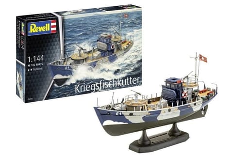 ⁨Plastic model Ship KFK Krieg sfischkutter 1/144⁩ at Wasserman.eu