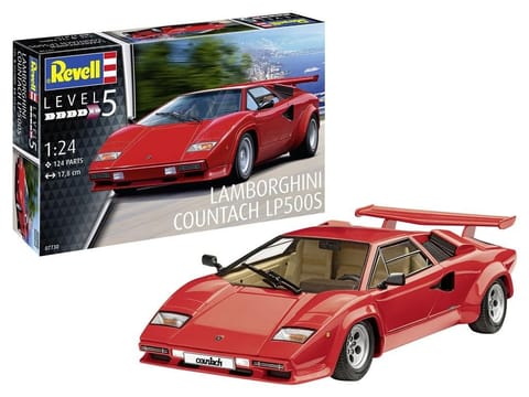 ⁨Plastic model Lamborghini Countach LP500 1/24⁩ at Wasserman.eu