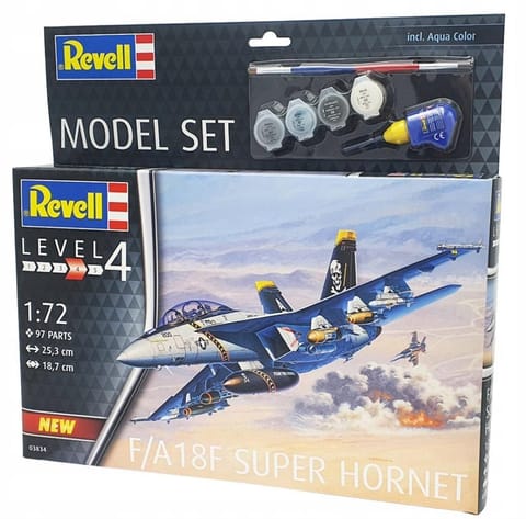 ⁨Model set 1:72 F/A18f Super Hornet⁩ at Wasserman.eu