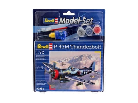 ⁨Plastic model model set P-47 M Thunderbolt⁩ at Wasserman.eu