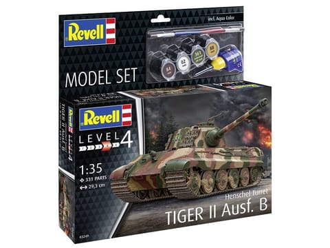 ⁨Model set Tiger II Ausf.B Henschel Turret⁩ at Wasserman.eu