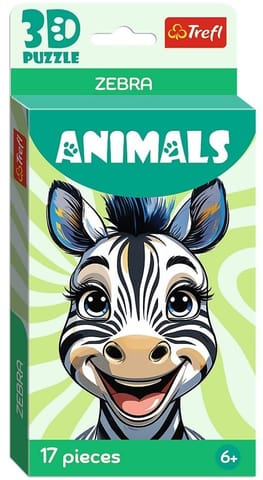 ⁨Puzzle 3D Zebra TREFL⁩ w sklepie Wasserman.eu