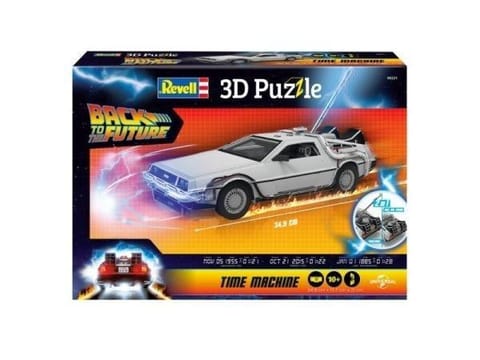 ⁨Revell Puzzle 3D Time Machine Back to the Future⁩ w sklepie Wasserman.eu