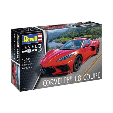 ⁨Model plastikowy Samochód Corvette C8 Coupe 1/25⁩ at Wasserman.eu