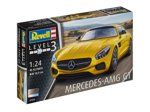 ⁨Mercedes AMG GT sports car⁩ at Wasserman.eu