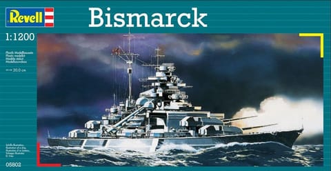 ⁨Statek mini 1:1200 Bismarck⁩ w sklepie Wasserman.eu