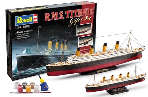 ⁨Gift Set of 2 RMS Titanic Models⁩ at Wasserman.eu