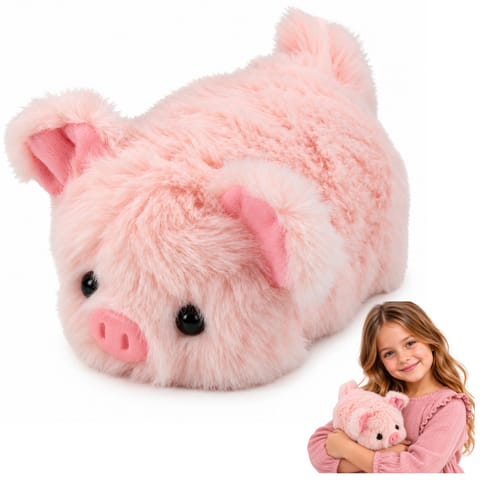 ⁨Mała Pluszowa Świnka Przytulanka Maskotka Zwierzątko Różowa 16 cm⁩ w sklepie Wasserman.eu