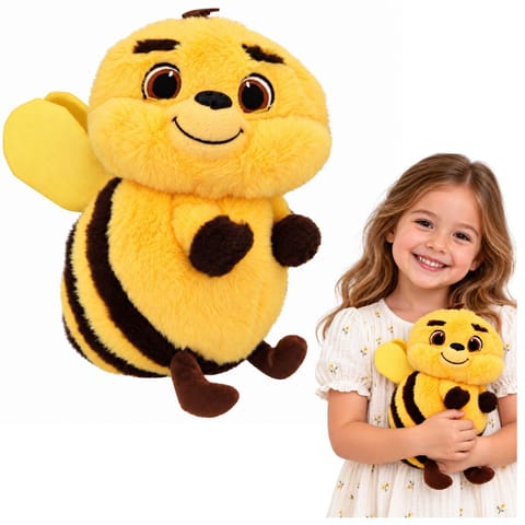 ⁨Pluszowa Pszczółka Maskotka Przytulanka Miękka Pszczoła Żółta 33 cm⁩ w sklepie Wasserman.eu