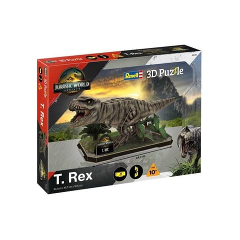 ⁨Puzzle 3D Jurassic World Rebirth - T. Rex⁩ w sklepie Wasserman.eu