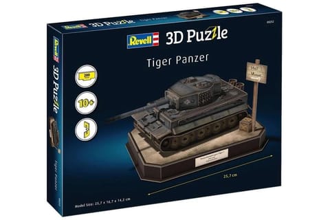 ⁨Puzzle 3D Tiger I - German Tank⁩ w sklepie Wasserman.eu
