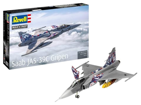 ⁨Plastic model SAAB Jas 39C Gripen 1/72 aircraft⁩ at Wasserman.eu