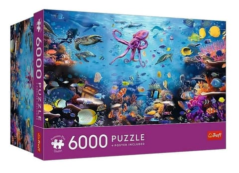 ⁨Puzzle 6000 Life of the Coral Reef TREFL⁩ w sklepie Wasserman.eu