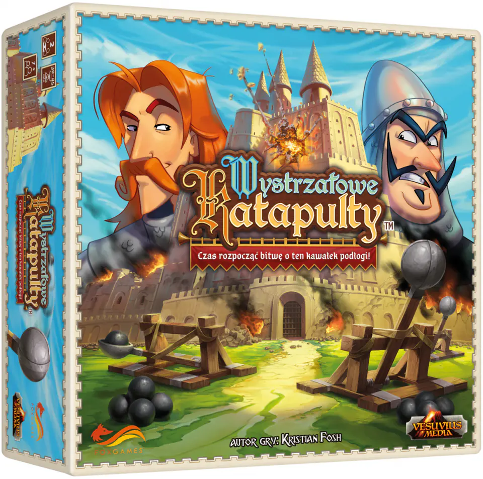 ⁨GRA WYSTRZAŁOWE KATAPULTY - FOX GAMES⁩ w sklepie Wasserman.eu