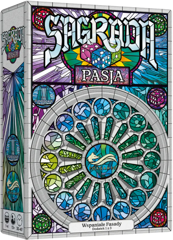 ⁨GRA SAGRADA: PASJA dodatek - FOX GAMES⁩ w sklepie Wasserman.eu