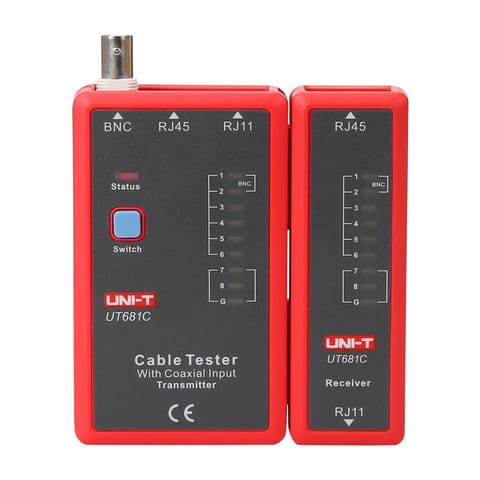 ⁨Tester kabli sieciowych UNI-T UT681C⁩ w sklepie Wasserman.eu