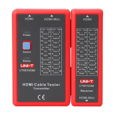 ⁨Tester kabli HDMI UNI-T UT681HDMI⁩ w sklepie Wasserman.eu